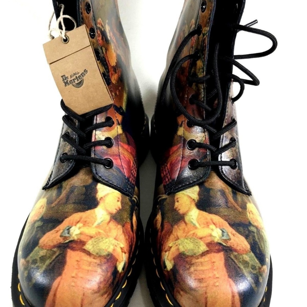 Dr Martens Pascal 8 Eye Artist Hogarth Renaissance - Picture 6 of 8